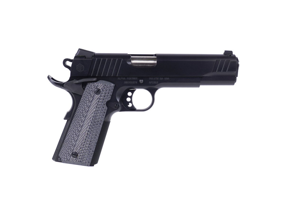 ALPHA FOXTROT 1911 45 ACP 5" 7rd -  Carry Finish