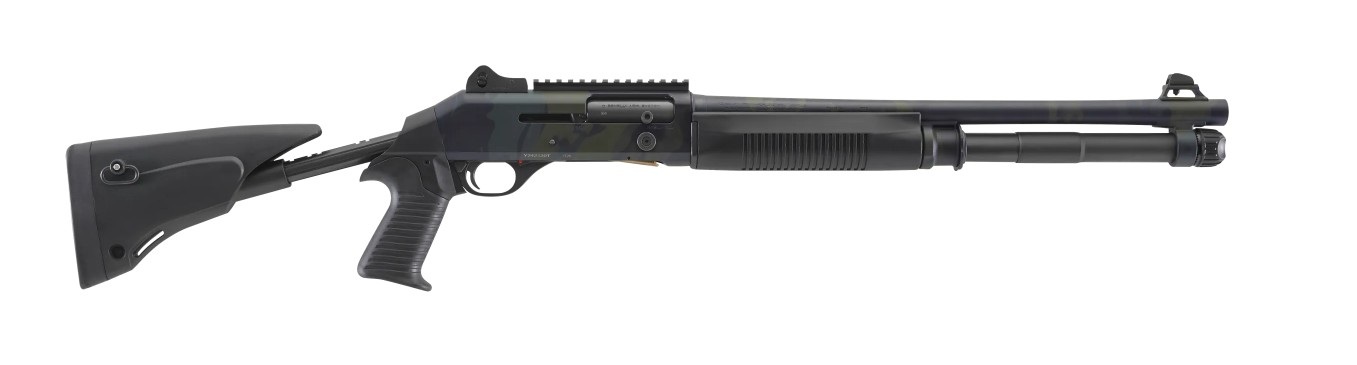 BENELLI M4 EXT 12 Gauge 7rd 18.5" w/ FIVE POSITION Stock - Multicam Black