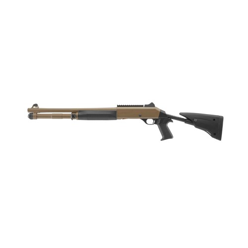 BENELLI M4 12 Gauge 7rd - FDE w/ FIVE POSITION Stock