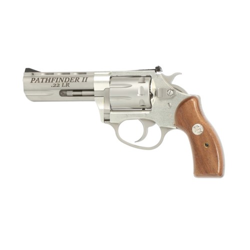 CHARTER ARMS Pathfinder II 22 LR 35 8rd  Stainless w Walnut