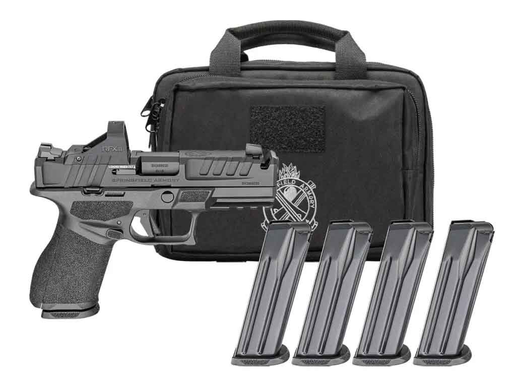 SPRINGFIELD ARMORY Echelon 4.0C 9mm 4" 18rd - Black w/ RFX11 Green Dot & 4 Mags