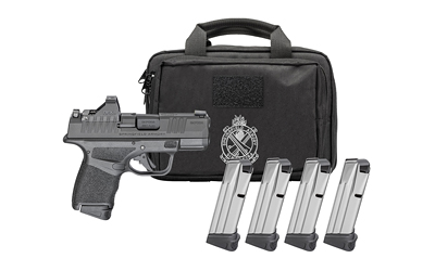 SPRINGFIELD ARMORY Hellcat OSP 9mm 3" 13rd - Black w/ RFX11 Green Dot & 4 Mags