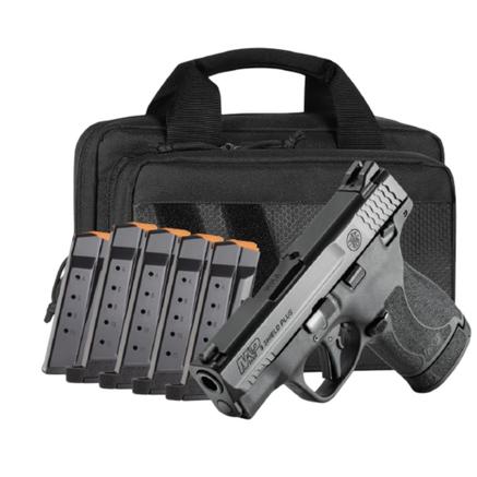 SMITH & WESSON M&P9 Shield Plus 9mm 3.1" 13rd - Black w/ 6 Mags