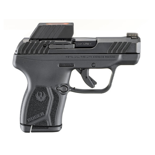 RUGER LCP Max 380 ACP 28 10rd  Black w ReadyDot Micro Reflex Sight