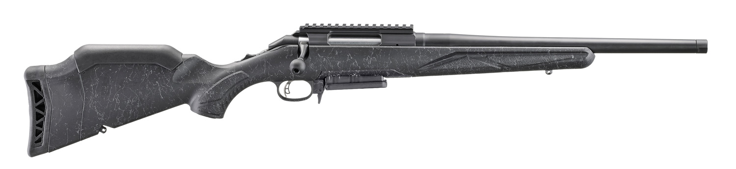RUGER American Gen II Patrol 308 Win 16.1" 3rd - Black Splatter w/ Threaded Barrel