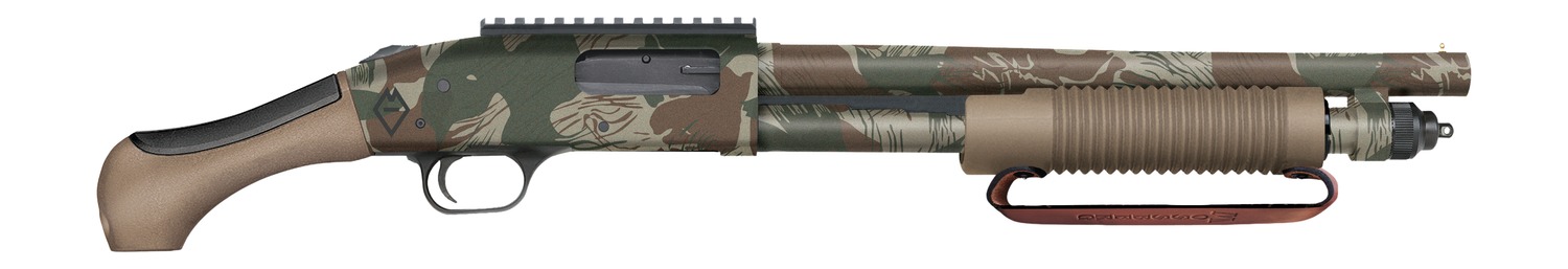 MOSSBERG M590 12Ga 14.375" 5rd - Rhodesian Brushstroke