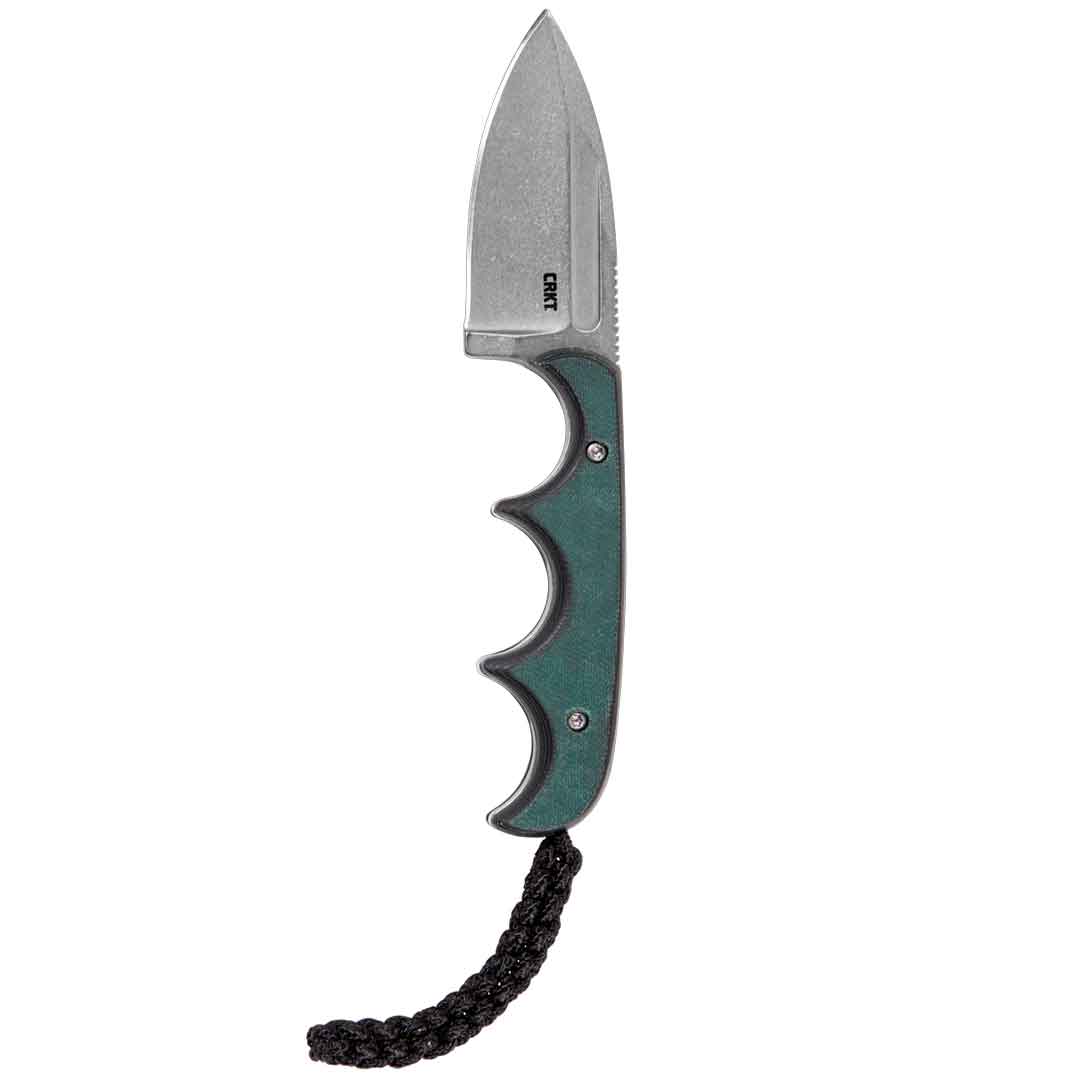 CRKT 2398 S.P.E.C. 2.44″ Fixed Cleaver Plain Bead Blasted 8Cr13MoV SS Blade/Black Textured G10 Handle Includes Lanyard