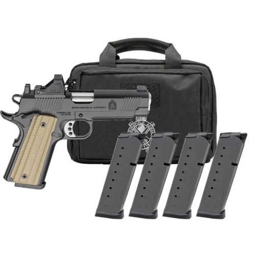SPRINGFIELD ARMORY Firstline 1911 Operator AOS Gear Pac 45 ACP 425 8rd  Black
