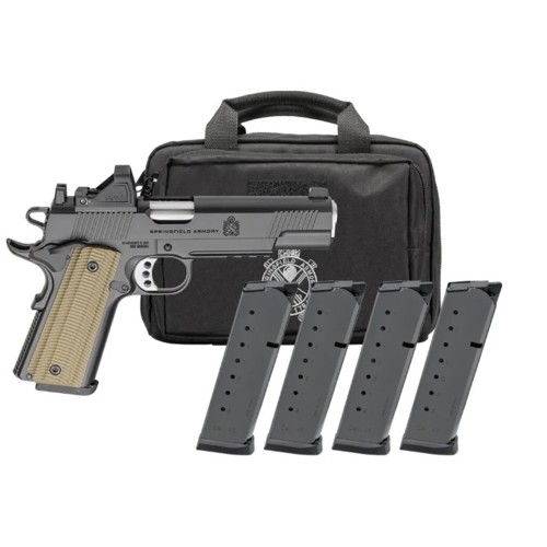 SPRINGFIELD ARMORY Firstline 1911 Operator AOS Gear Pac 45 ACP 5 8rd  Black