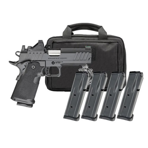 SPRINGFIELD ARMORY Firstline 1911 DS Prodigy AOS Gear Pac 9mm 425 17rd20rd  Black