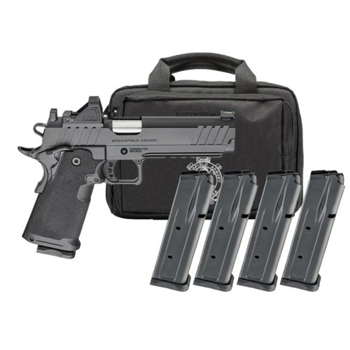 SPRINGFIELD ARMORY Firstline 1911 DS Prodigy AOS Gear Pac 9mm 5 17rd20rd  Black