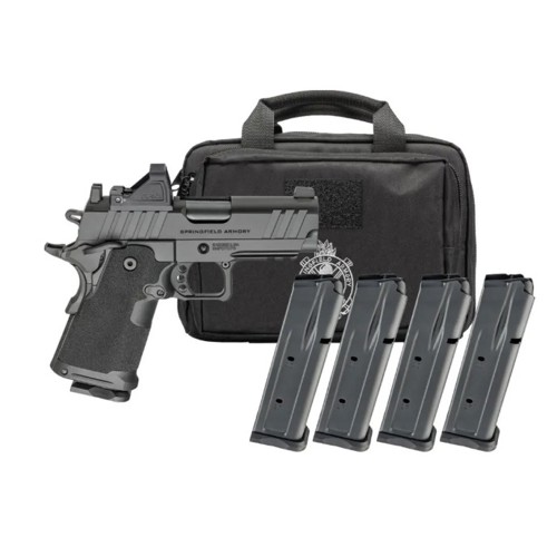 SPRINGFIELD ARMORY Firstline 1911 DS Prodigy AOS Gear Pac  9mm 35 15rd  Black