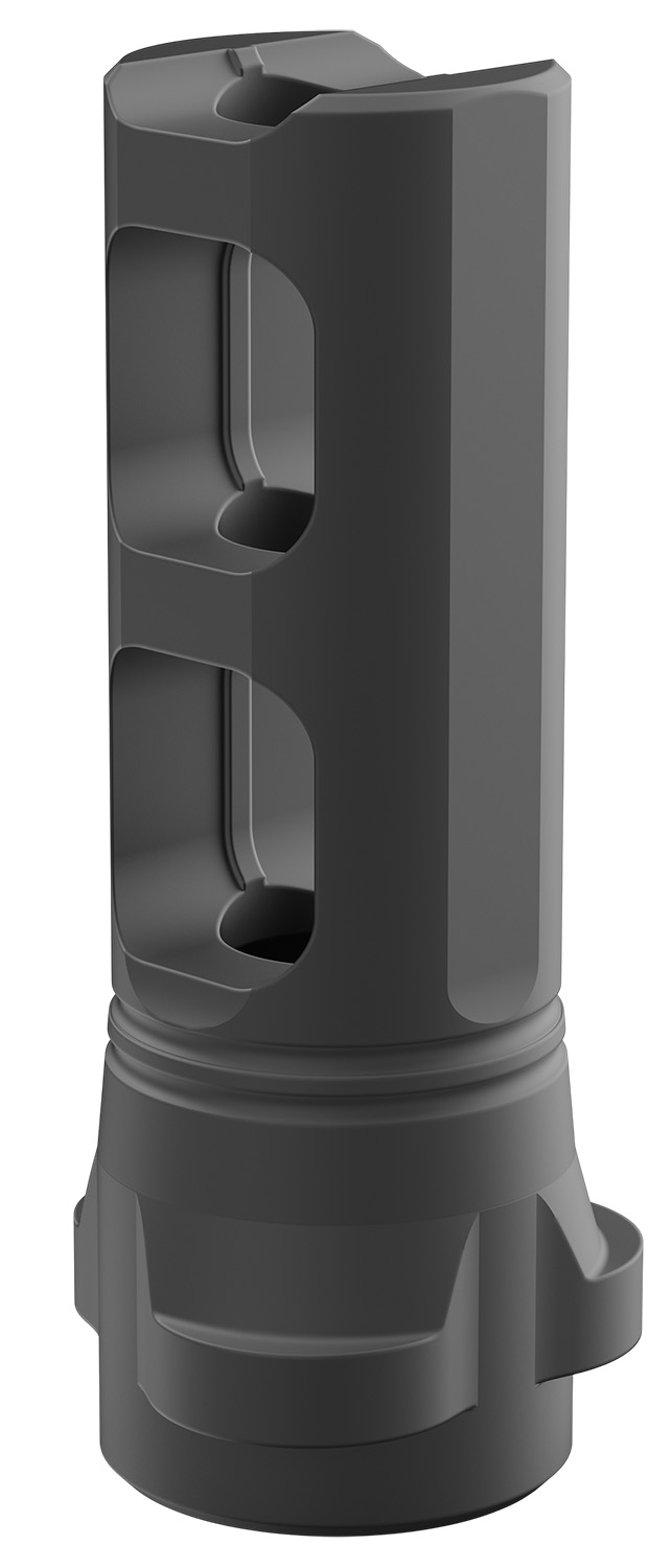Breek Arms Gemini Dual Port Muzzle Brake For Breek Lok 3QD .30 Cal 5 8X24 Tpi
