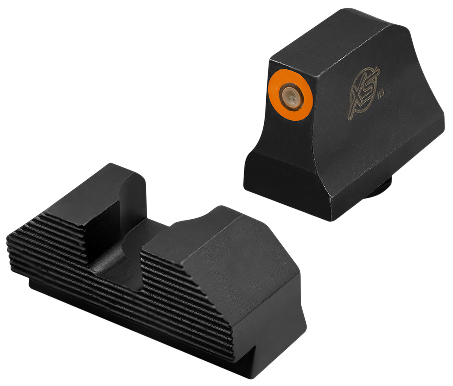 XS SIGHTS Minimalist Night Sight Org Tritium Front/Blk Glock