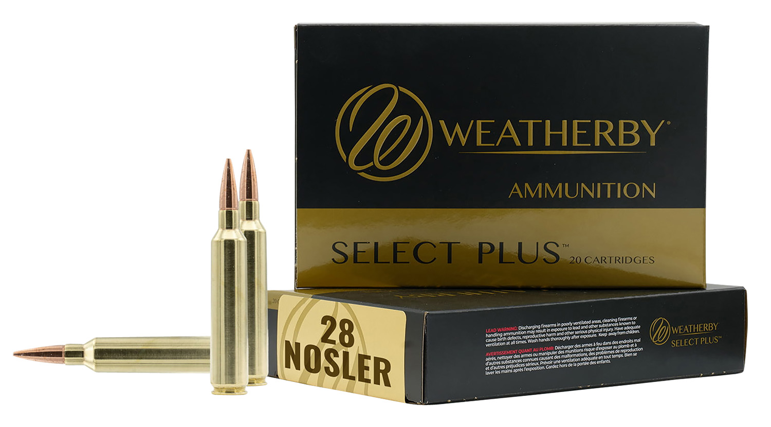 Weatherby WEATHERBY 28 Nosler 150Gr Swift Scirocco Select Plus 20rd