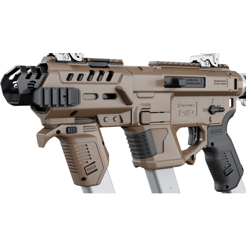 RECOVER TACTICAL PIXMG PG9 SR20 Metal Front Guard Tan