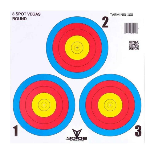 30-06 OUTDOORS MINI ARCHERY TARGET SETS (3 SPOT VEGAS-20CT)