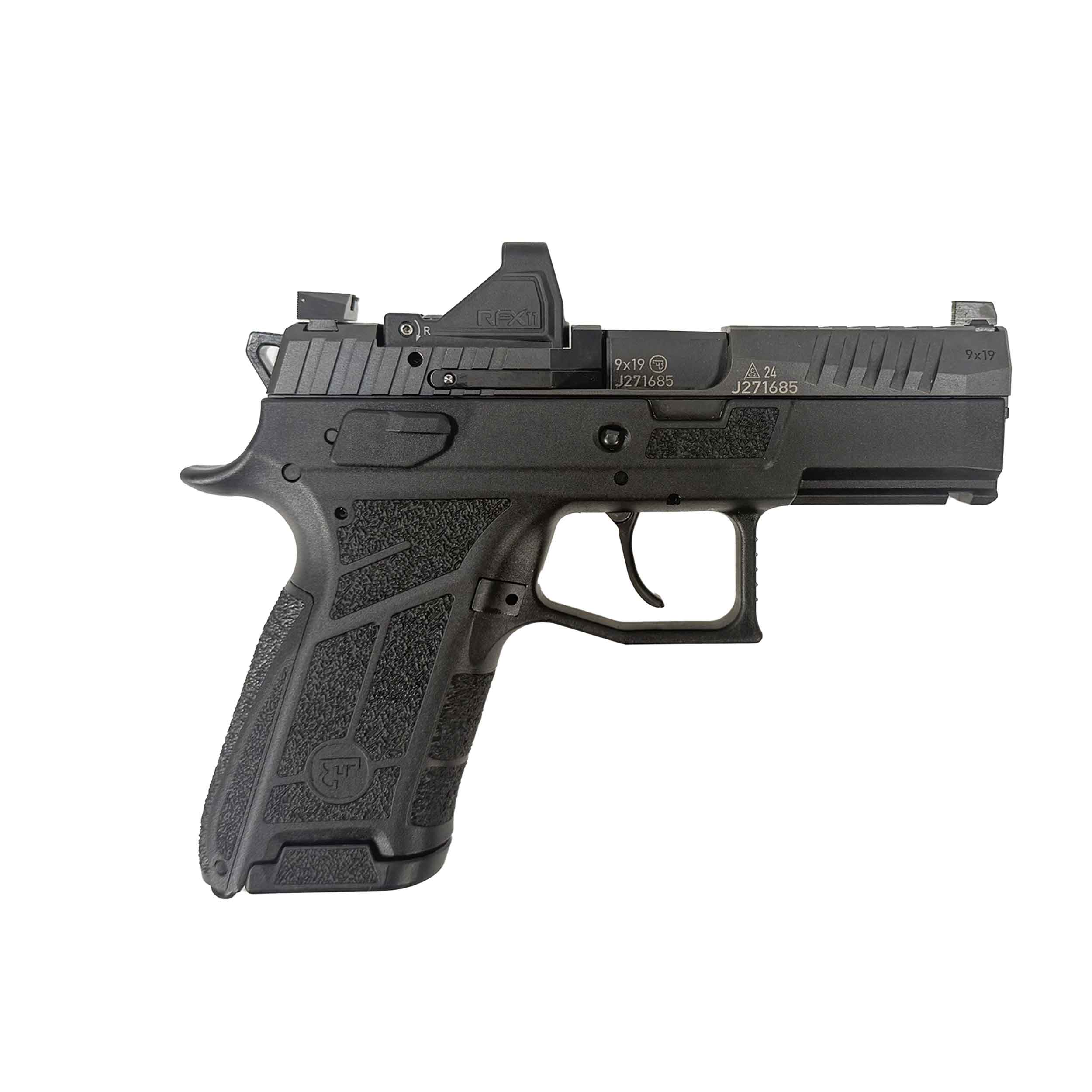 CZ-USA P-09 C Nocturne 9mm 3.74" 15rd w/ RFX-11 - Black