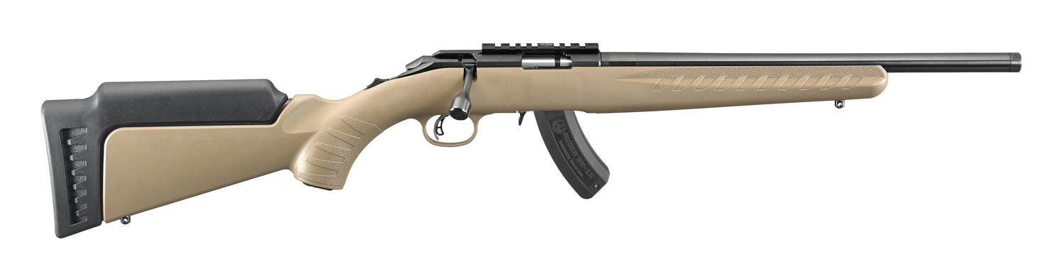 RUGER American Rimfire 22 WMR 16" 15rd - FDE