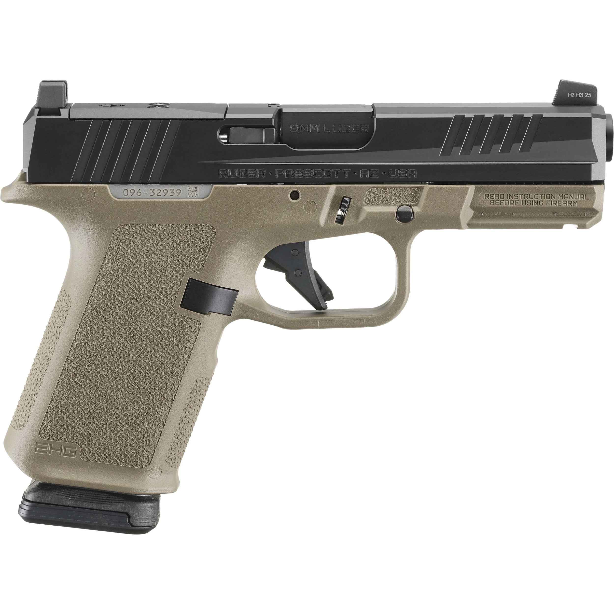 RUGER RXM 9mm 4" 15rd - Black & FDE