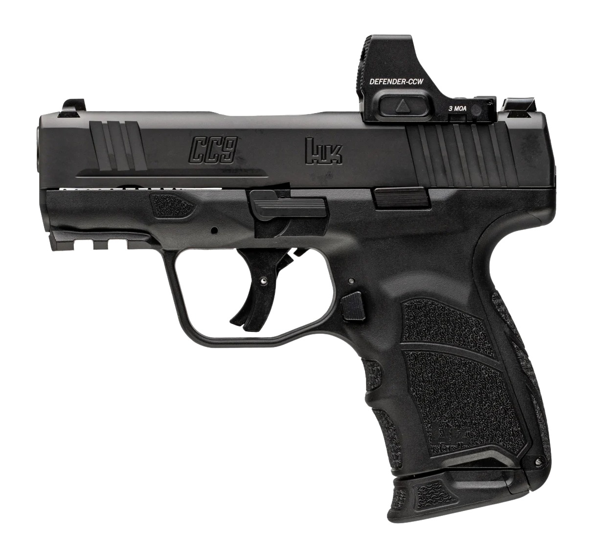 HK CC9 9mm 3.32" 12rd/10rd w/Vortex CCW - Black