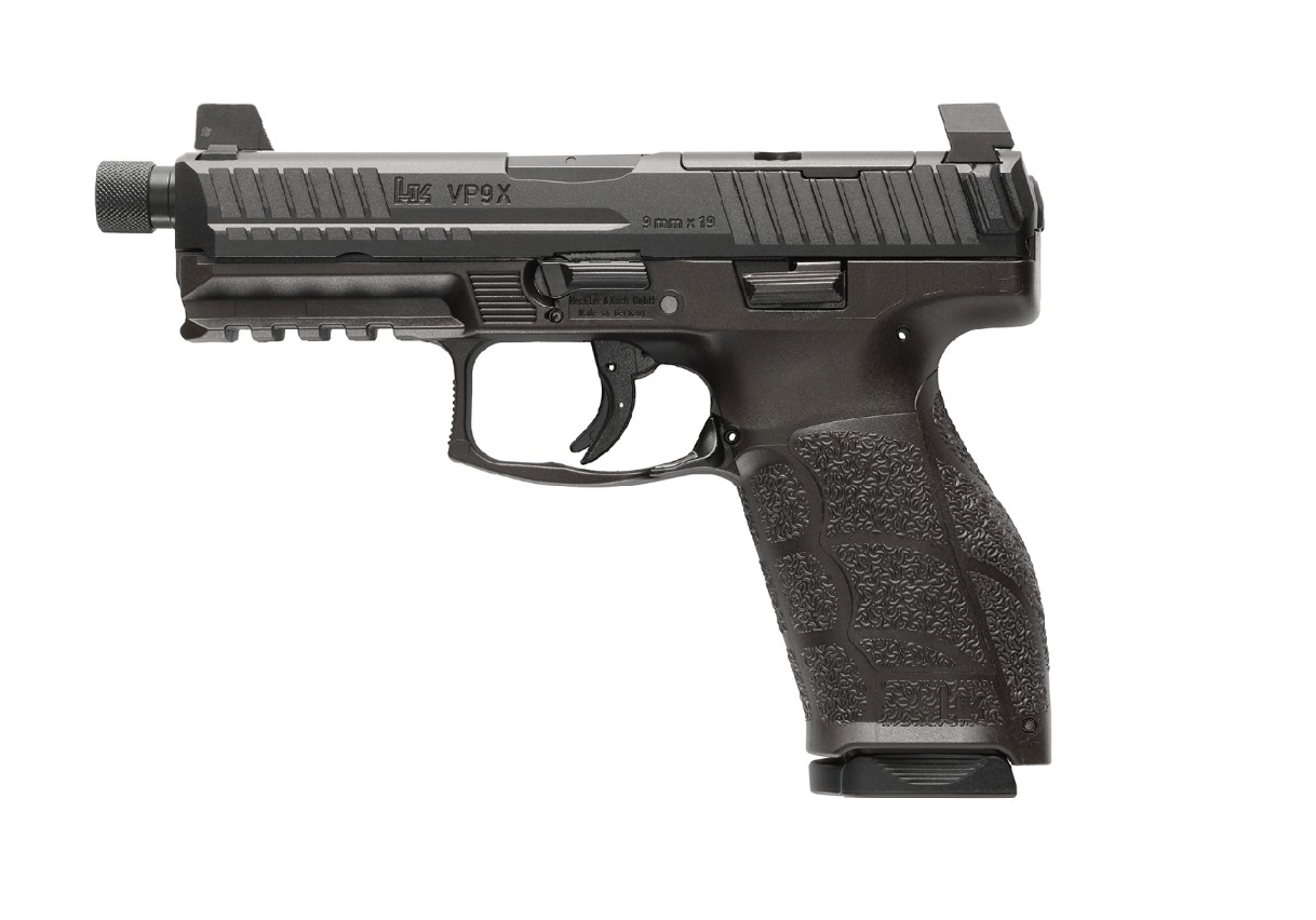 HK USA VP9A1 X Tactical 9mm 4.7" 17rd & 20rd w/ Threaded Barrel - Black