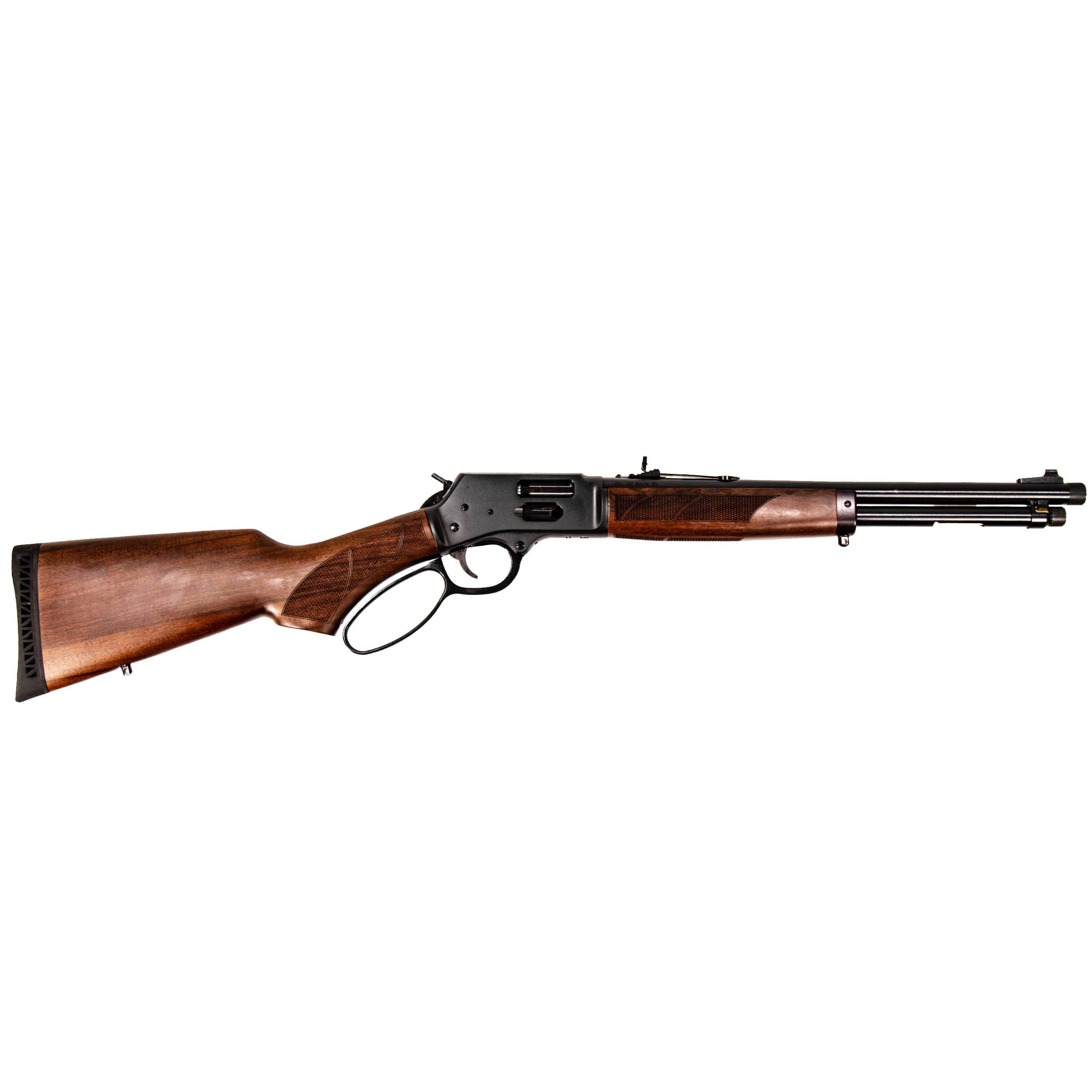 HENRY H12 Protector 357 Mag/38 Special 16.5" 7rd w/ Threaded Barrel - Blued & Walnut
