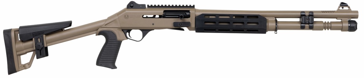 PANZER ARMS M4 Speed Pro 12Ga 18.5" 5rd - FDE