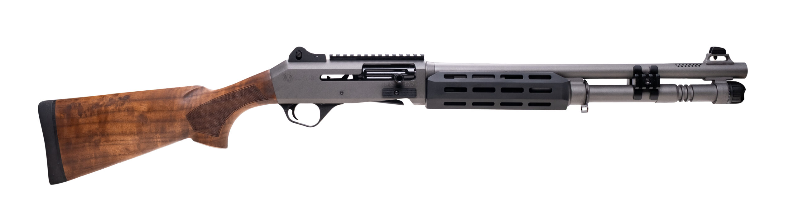 PANZER ARMS M4 Speed Pro 12Ga 18.5" 5rd - Grey & Walnut