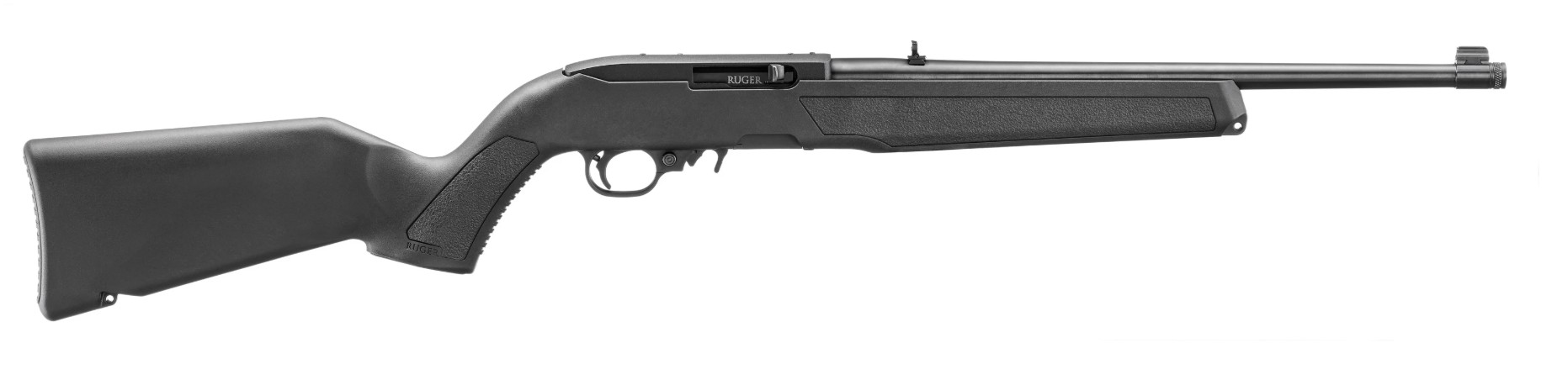 RUGER 10/22 22 LR 16.4" 10rd w/ Threaded Barrel - Black