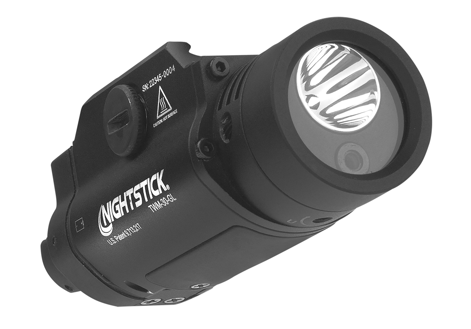 NIGHTSTICK Tac Weapon-Lght Black w/Green Laser