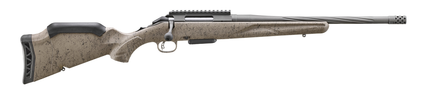 RUGER American Rifle Generation II Ranch 350 Legend 16.4" 5rd - FDE Splatter
