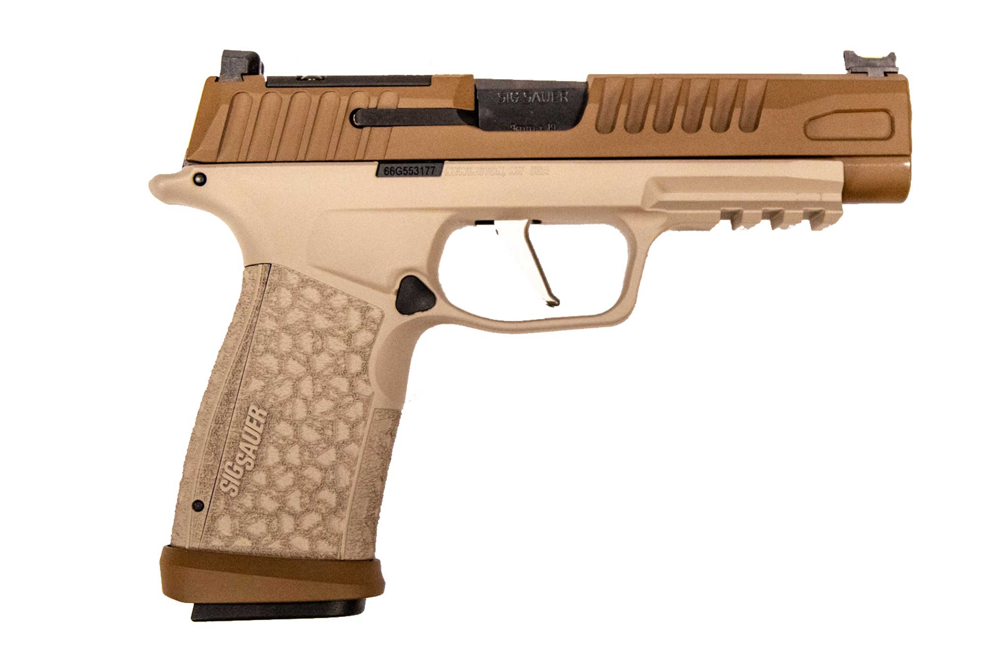 SIG SAUER P365 Fuse 9mm 4.3" 21rd - 2-Tone Tan