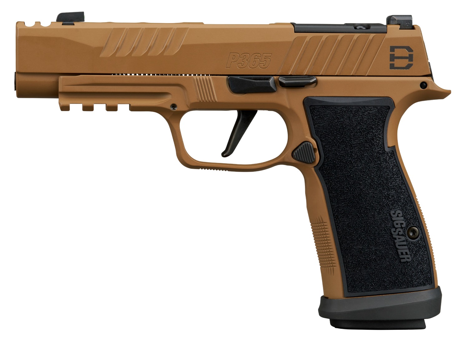 SIG SAUER P365 9mm 3.7" DH3 Coy X-Ray 3 AXG Mod Grip 21/17rd - FDE