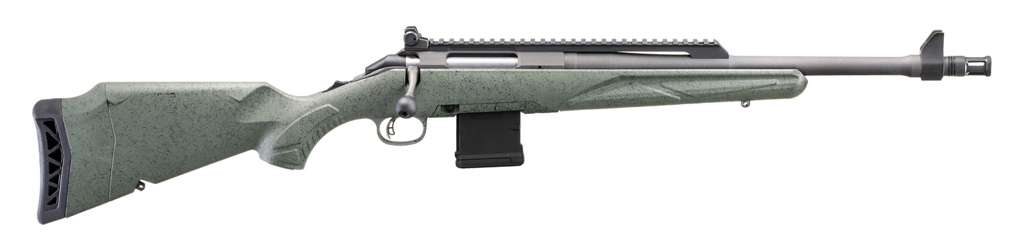 RUGER American Rifle Generation II Scout 5.56 NATO 16.1" 10rd - Leaf Green