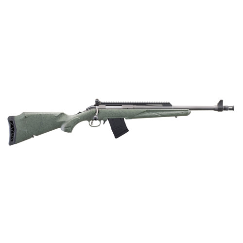 RUGER American Rifle Generation II Scout 7.62x39 16.1" 10rd - Leaf Green