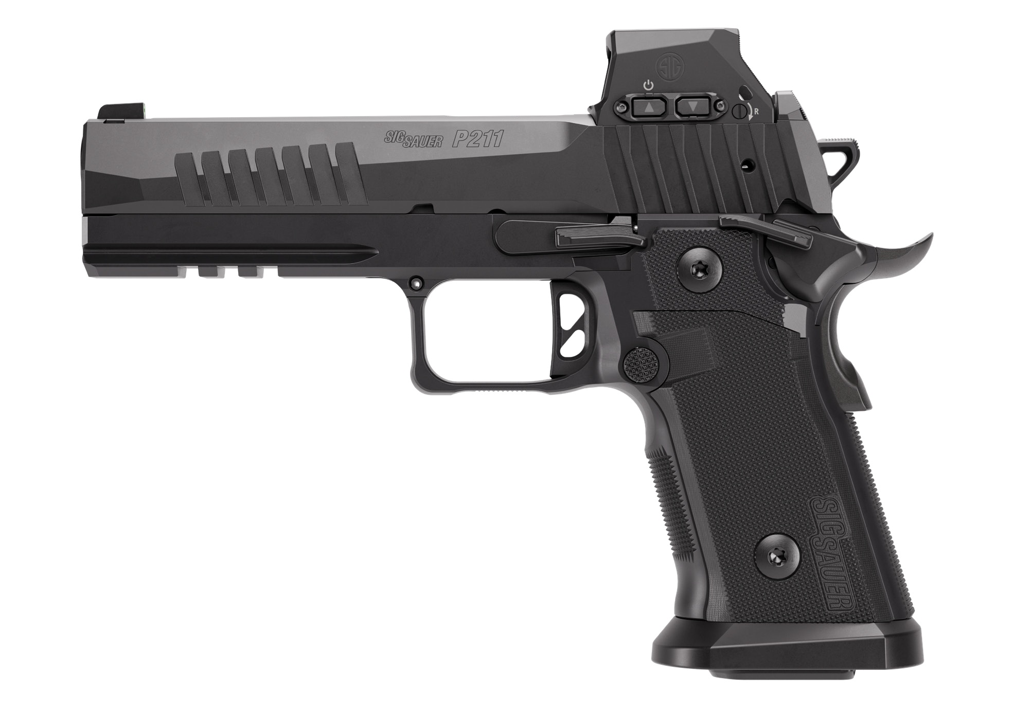 SIG SAUER P211 9mm 5" BLK 21rd w/Romeo-X Pro