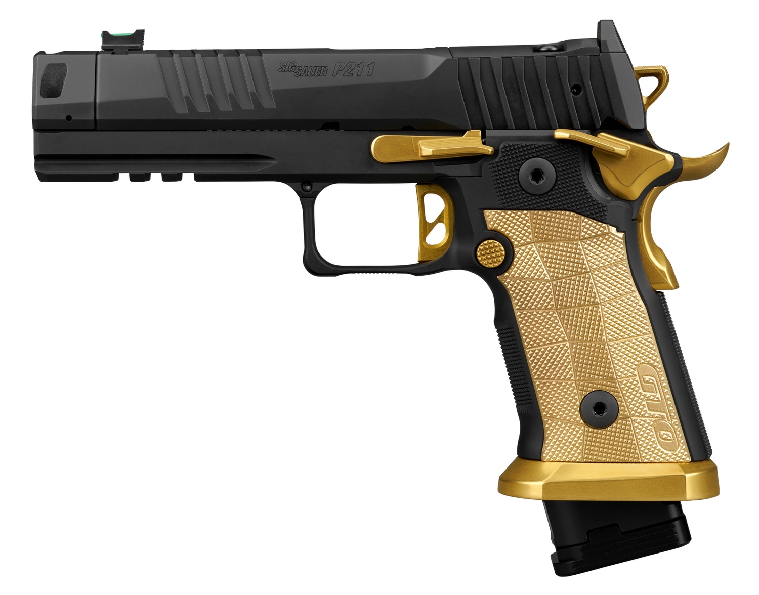 SIG SAUER P211 9mm 4.4" 21rd/23rd - Black/Gold