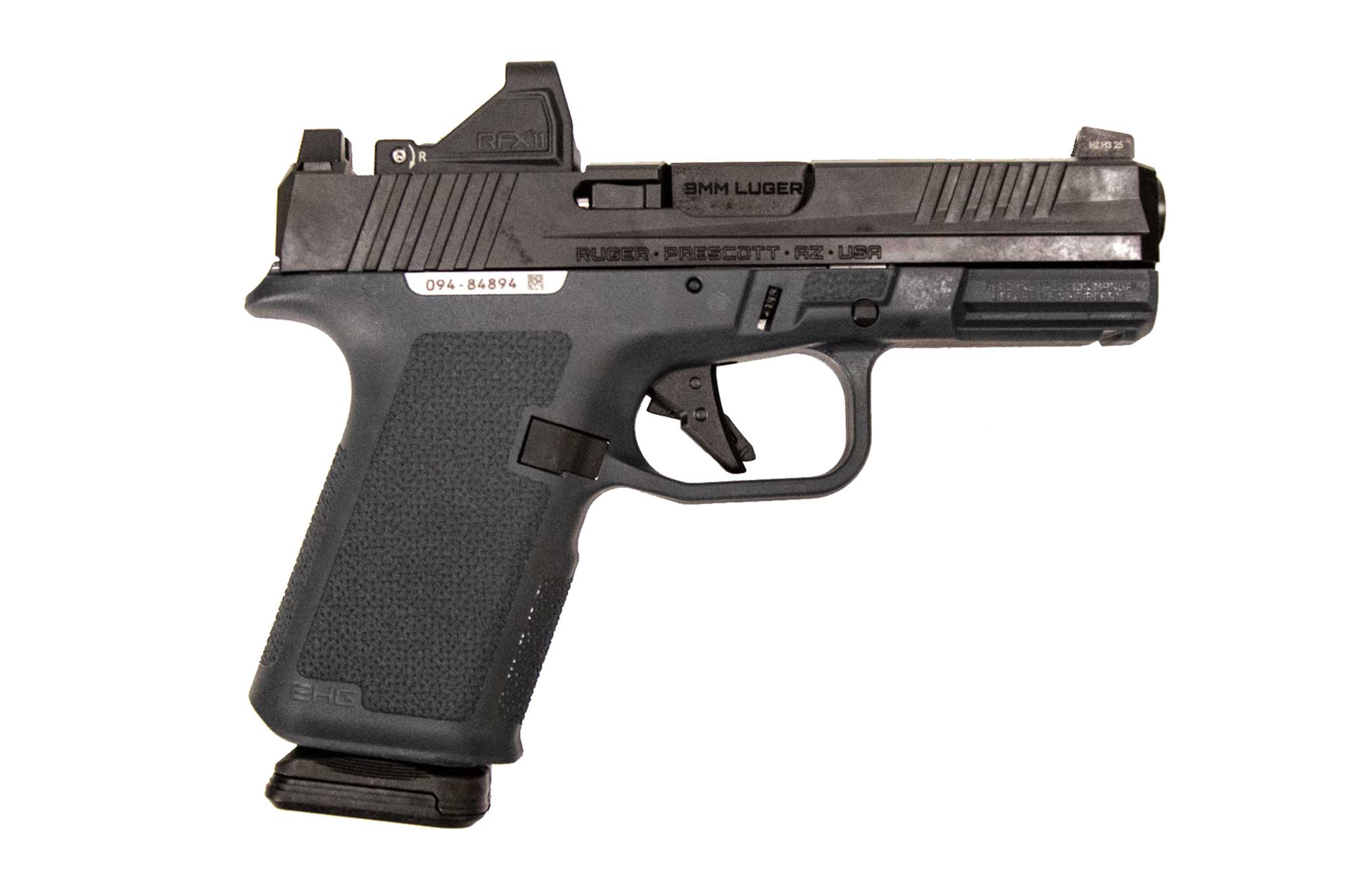 RUGER RXM 4" 9mm Gray + RFX11 Combo