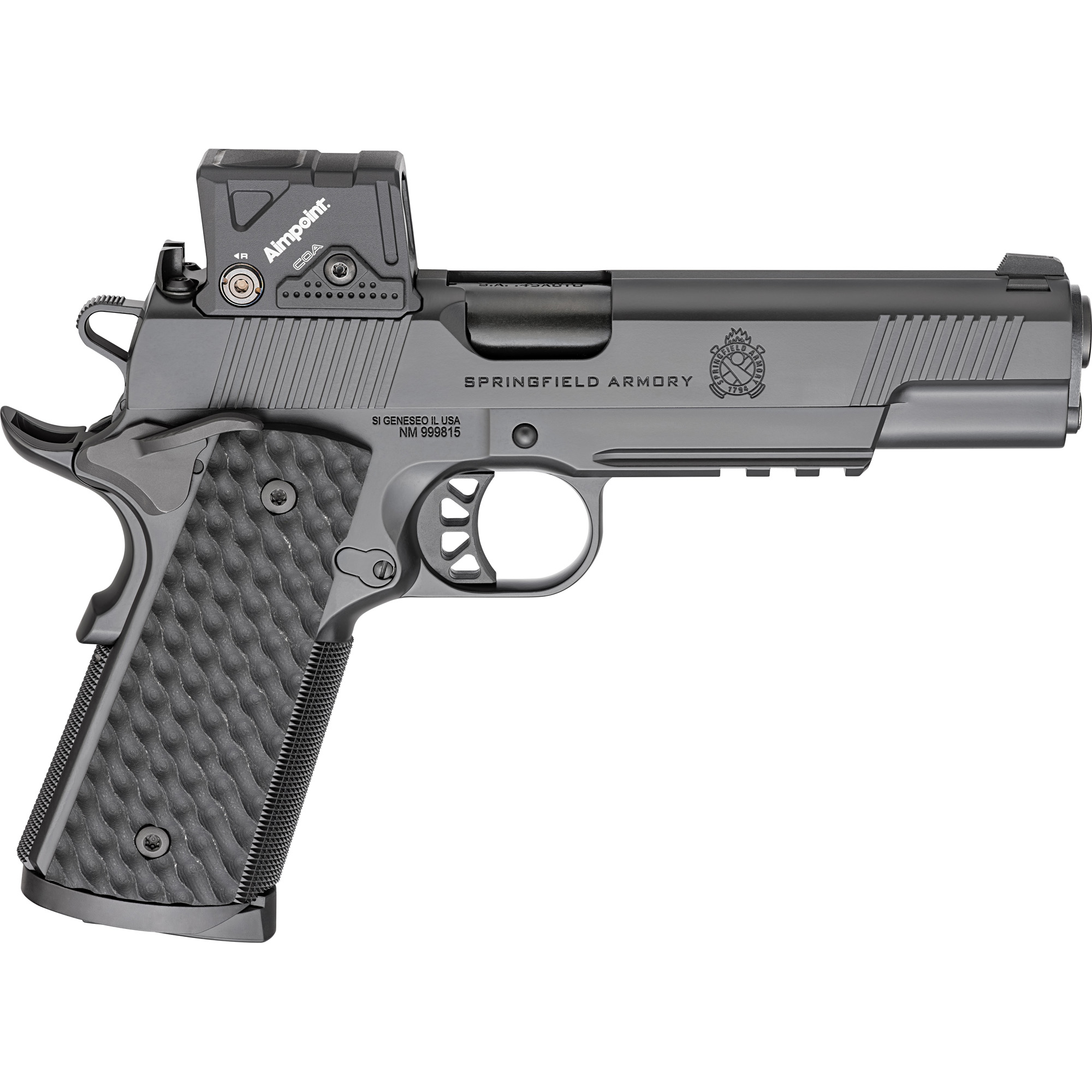 SPRINGFIELD ARMORY 1911 TRP 45 ACP 5" 8rd w/ Aimpoint COA - Black