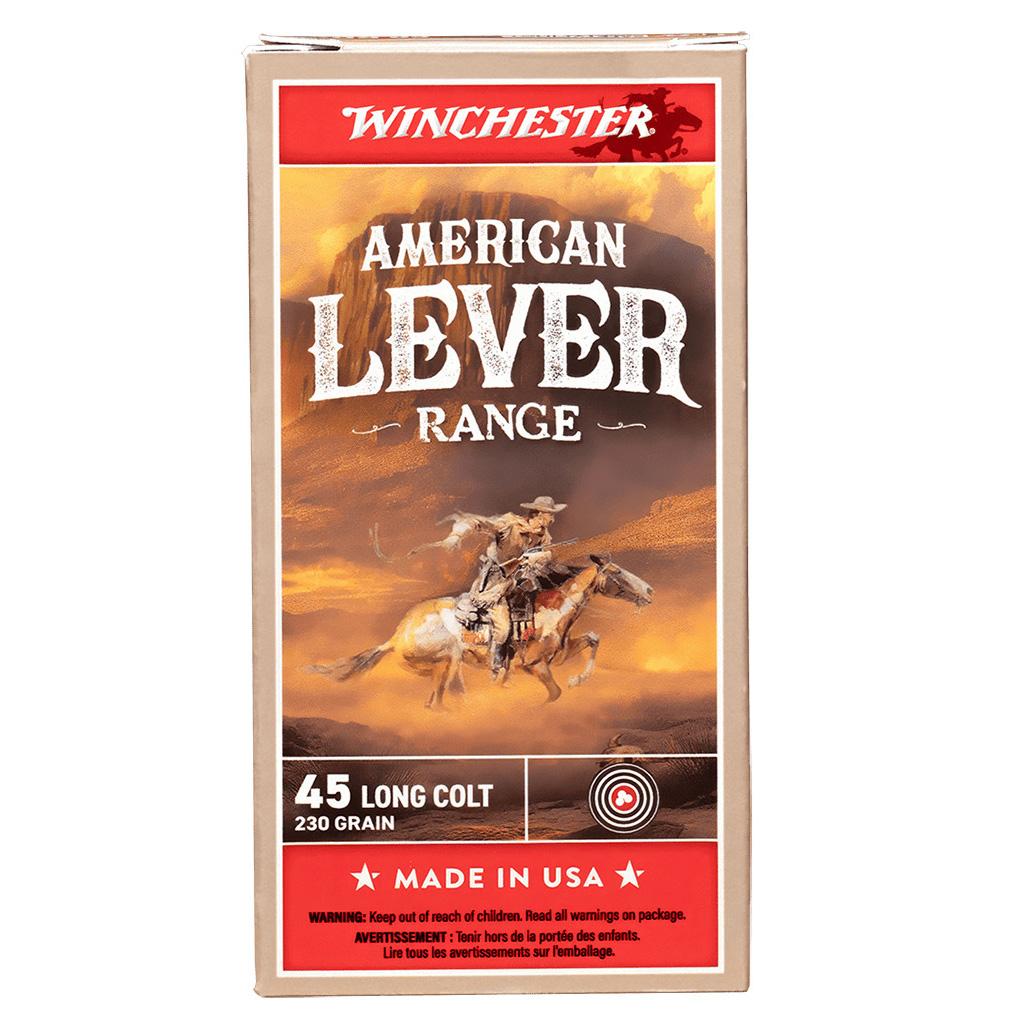 Winchester WINCHESTER AMMO 45 LC Lead American Lever Mawi 250Gr 50rd