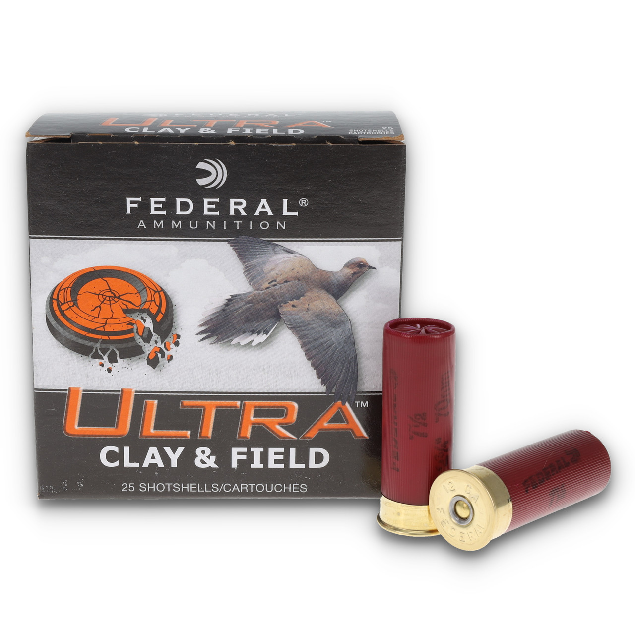 Federal FEDERAL AMMO 12Ga Target Clay/Field 1250FPS #7.5 25rd