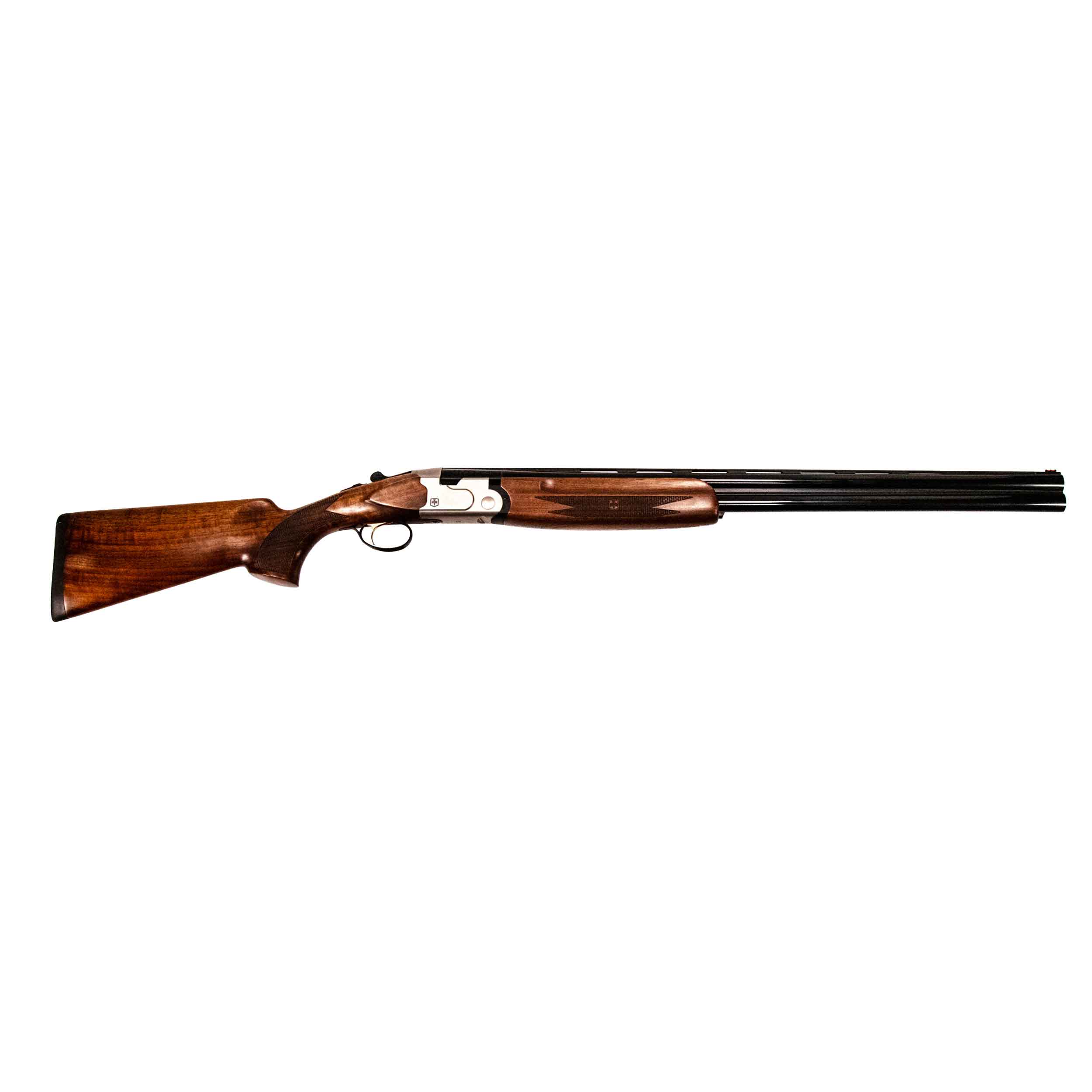 ATA ARMS SP Nickel Game 12 Gauge 28" 2rd - Nickel & Turkish Walnut