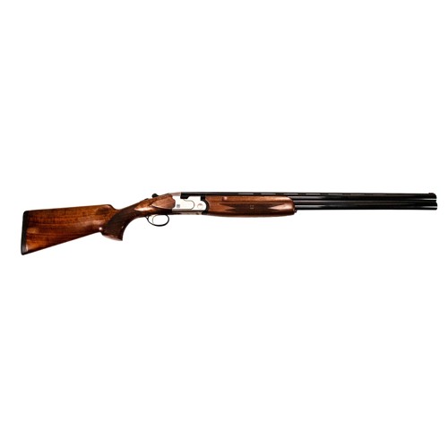 ATA ARMS SP Nickel Game 12 Gauge 28 2rd  Nickel  Turkish Walnut