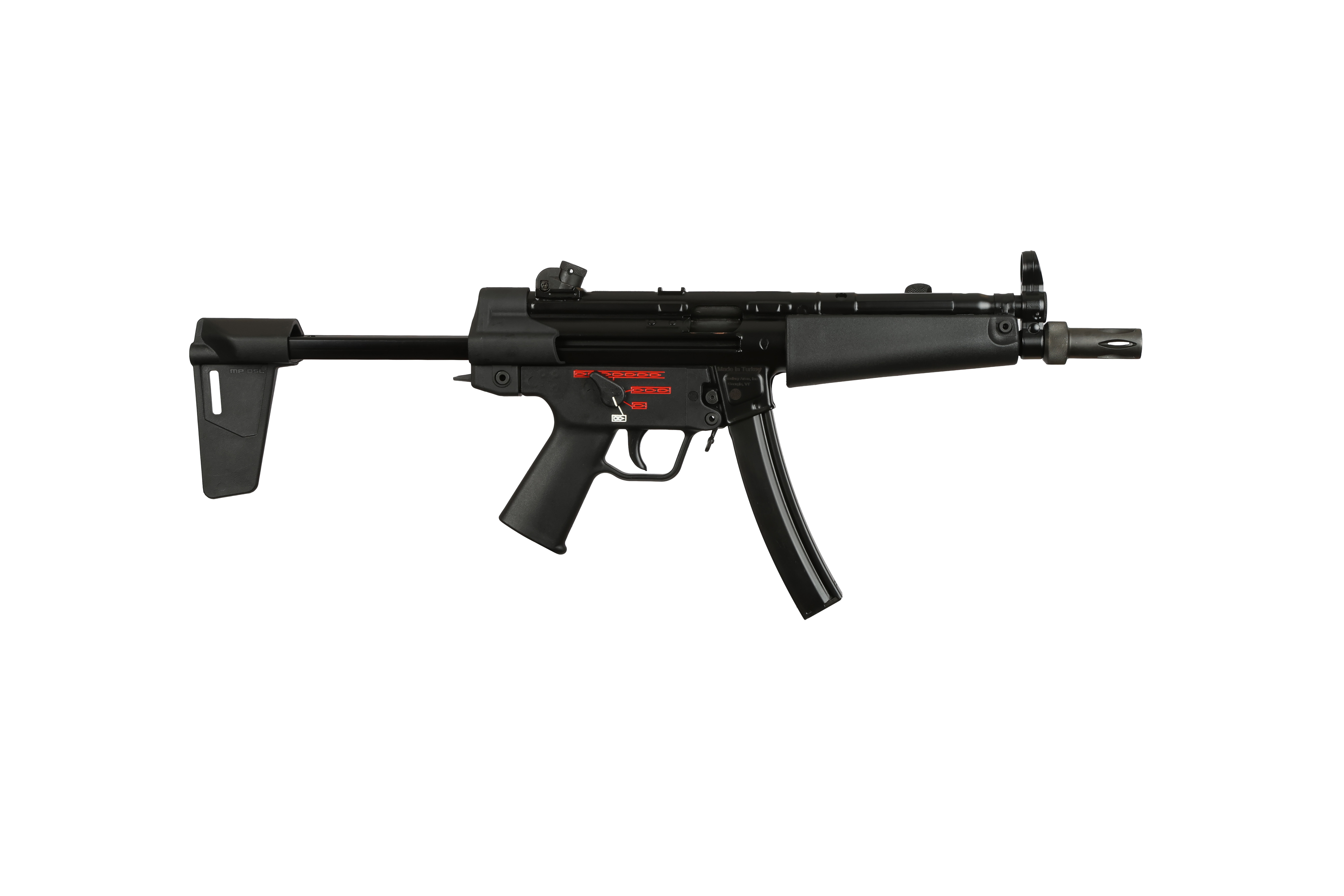 CENTURY ARMS AP5 Navy 9mm 8.9" 30rd  w/Magpul BSL Brace - Black