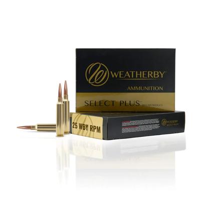 Weatherby WEATHERBY 25 Weatherby RPM 117Gr Select Plus Barnes LRX