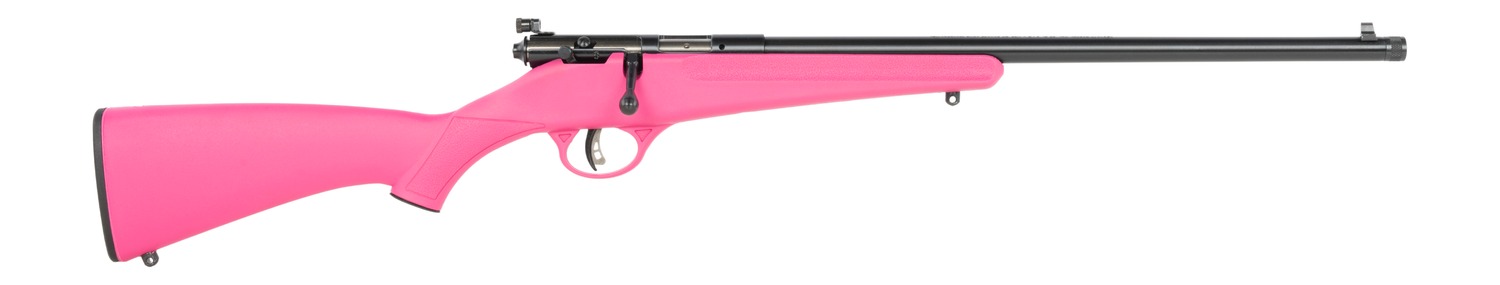 SAVAGE ARMS Rascal F-SR 22 LR 16.125" 1rd Pink 1/2-28