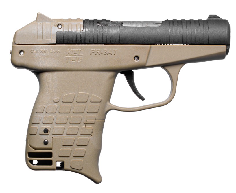 KELTEC PR-3AT 380acp Tan 2.85" 13rd