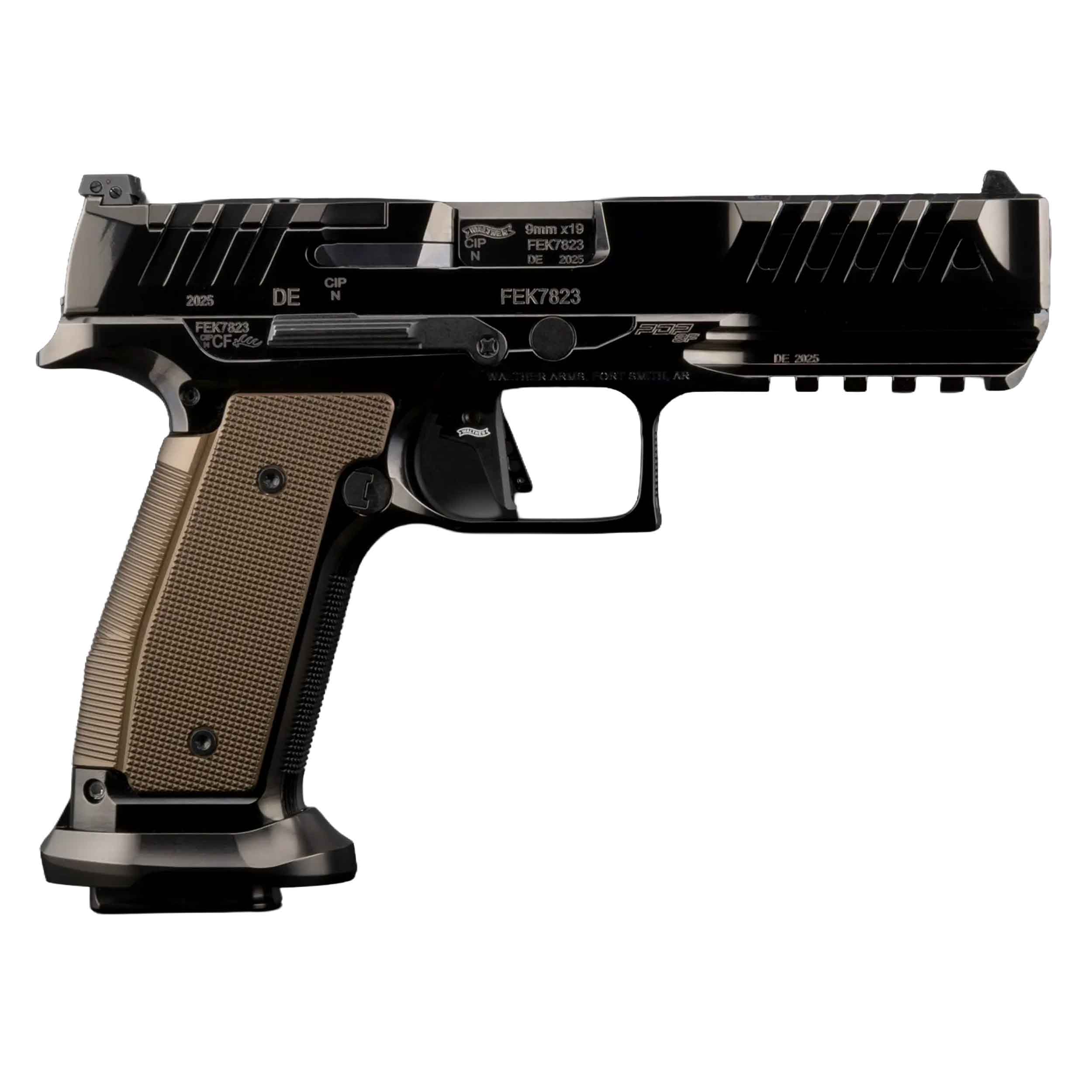 WALTHER ARMS Meister PDP FS SF Match OR 9mm 5" 20rd - Black Diamond