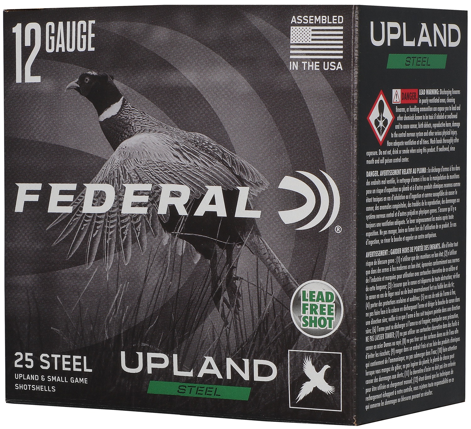Federal FEDERAL AMMO 12Ga 2-3/4" 1-1/8 oz 5 Upland Steel 25rd